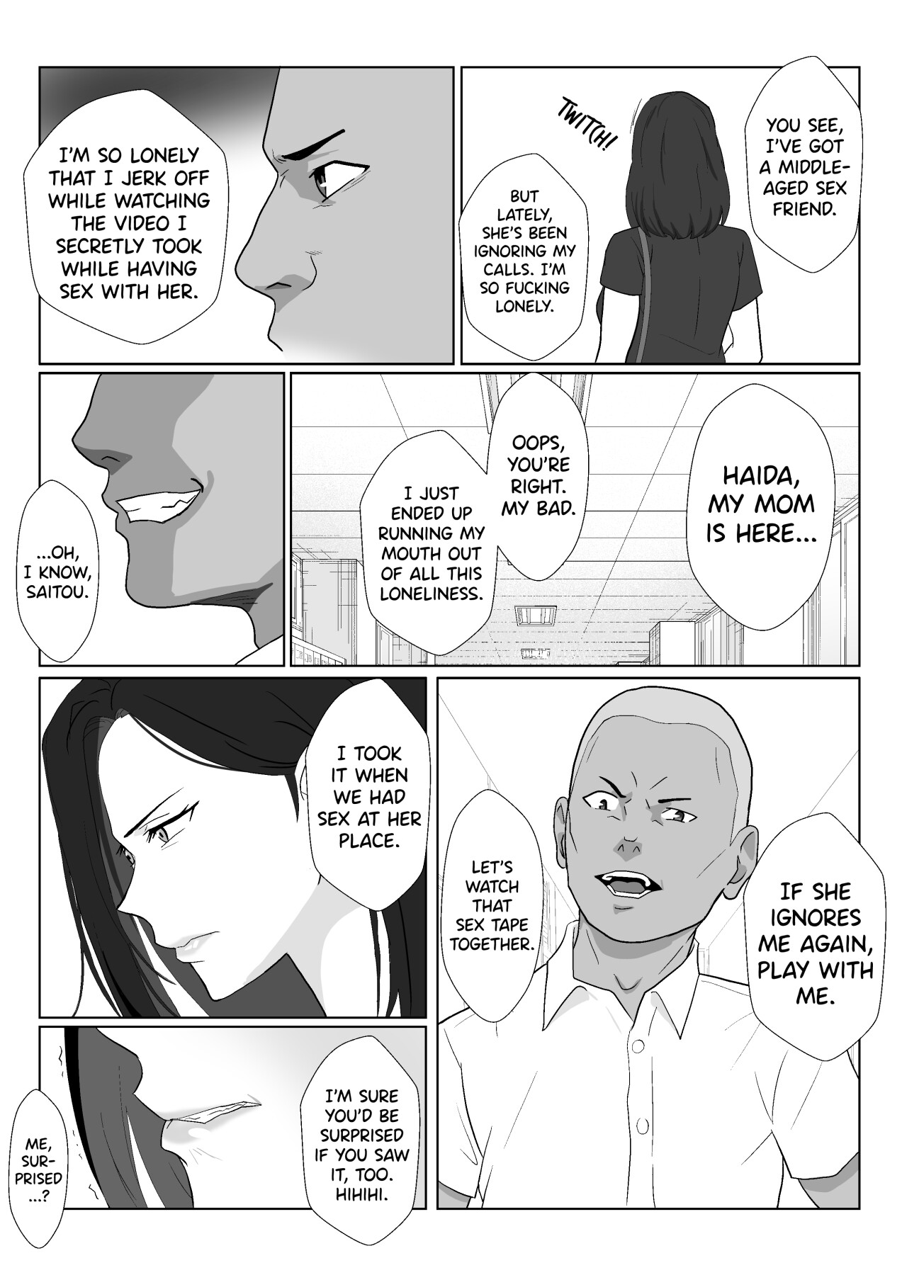 Hentai Manga Comic-An extra time when a career woman's mother was seduced by a delinquent-Read-8